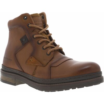 Redskins - Bottines Redskins En Cuir Patiné Marron à Talon Décroché Bas Et à Lacets Tressés Et Zip - Marron 40 - Publicité Redskins - Bottines Redskins En Cuir Patiné Marron à Talon Décroché Bas Et à Lacets Tressés Et Zip - Marron 40 - Publicité
