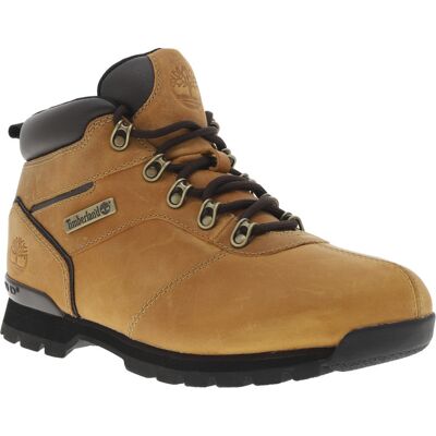 Timberland - Bottines Timberland Splitrock 2 En Cuir Miel Et à Lacets Ronds - Miel 44 - Publicité Timberland - Bottines Timberland Splitrock 2 En Cuir Miel Et à Lacets Ronds - Miel 44 - Publicité