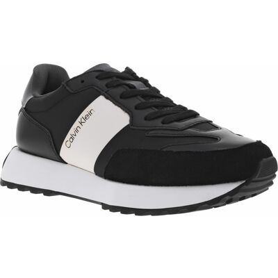 Klein - Baskets Calvin Klein Noir à Lacets Plats - Noir 44 - Publicité Klein - Baskets Calvin Klein Noir à Lacets Plats - Noir 44 - Publicité