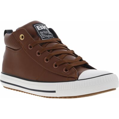 Bk - Baskets Bk Cognac à Lacets Plats Avec Contrefort Renforcé Et Semelle à Reliefs - Cognac 41 - Publicité Bk - Baskets Bk Cognac à Lacets Plats Avec Contrefort Renforcé Et Semelle à Reliefs - Cognac 41 - Publicité