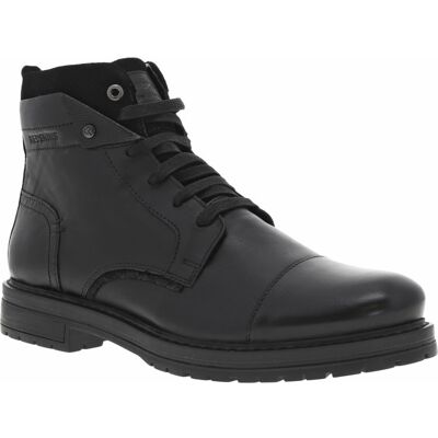 Redskins - Bottines Redskins Noires En Cuir à Talon Décroché Bas Et à Lacets Plats - Noires 45 - Publicité Redskins - Bottines Redskins Noires En Cuir à Talon Décroché Bas Et à Lacets Plats - Noires 45 - Publicité