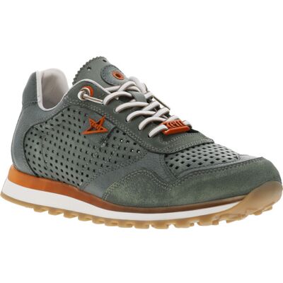 Cetti - Baskets Basses à Semelle Running Et Lacets élastiqués Cetti En Cuir Kaki - Kaki 43 - Publicité Cetti - Baskets Basses à Semelle Running Et Lacets élastiqués Cetti En Cuir Kaki - Kaki 43 - Publicité