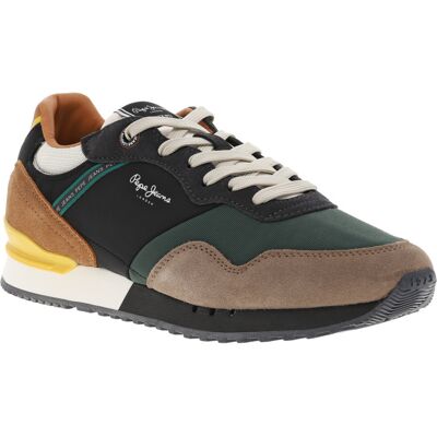 Pepe Jeans - Baskets Basses Pepe Jeans Multicolores Et à Lacets Plats - Multicolores 42 - Publicité Pepe Jeans - Baskets Basses Pepe Jeans Multicolores Et à Lacets Plats - Multicolores 42 - Publicité