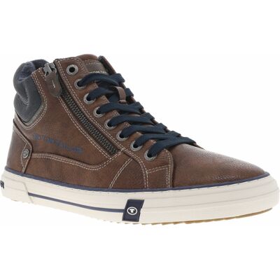 Tom Tailor - Baskets Tom Tailor Moka Et à Lacets Et Zip Latéral - Moka 44 - Publicité Tom Tailor - Baskets Tom Tailor Moka Et à Lacets Et Zip Latéral - Moka 44 - Publicité
