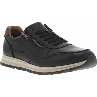Rieker® - Sneakers Rieker® Noires Et à Lacets Plats - Noires 44 - Publicité Rieker® - Sneakers Rieker® Noires Et à Lacets Plats - Noires 44 - Publicité