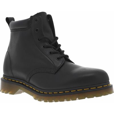 DR MARTENS - Bottines Dr.martens Noires Et à Lacets Ronds - Noires 48 - Publicité DR MARTENS - Bottines Dr.martens Noires Et à Lacets Ronds - Noires 48 - Publicité
