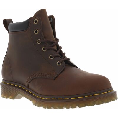 DR MARTENS - Bottines Dr.martens Marron Et à Lacets Ronds - Marron 48 - Publicité DR MARTENS - Bottines Dr.martens Marron Et à Lacets Ronds - Marron 48 - Publicité