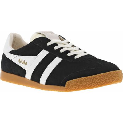 Gola - Baskets Gola En Cuir Noires Et à Lacets Plats - Noires 44 - Publicité Gola - Baskets Gola En Cuir Noires Et à Lacets Plats - Noires 44 - Publicité