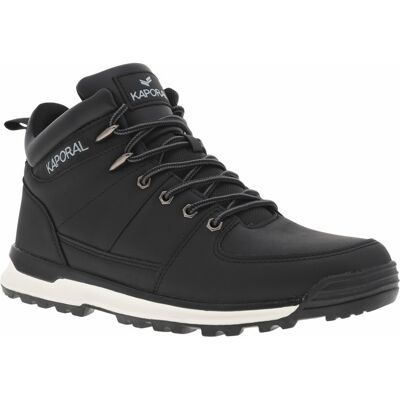 Kaporal - Bottines Kaporal Noires Et à Lacets Ronds - Noires 46 - Publicité Kaporal - Bottines Kaporal Noires Et à Lacets Ronds - Noires 46 - Publicité