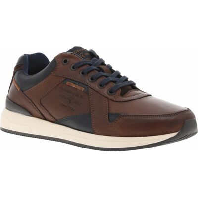 Redskins - Sneakers Redskins En Cuir Cognac Et à Lacets - Cognac 40 - Publicité Redskins - Sneakers Redskins En Cuir Cognac Et à Lacets - Cognac 40 - Publicité