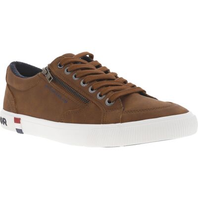 Tom Tailor - Tennis Tom Tailor Cognac Et à Lacets Plats - Cognac 40 - Publicité Tom Tailor - Tennis Tom Tailor Cognac Et à Lacets Plats - Cognac 40 - Publicité