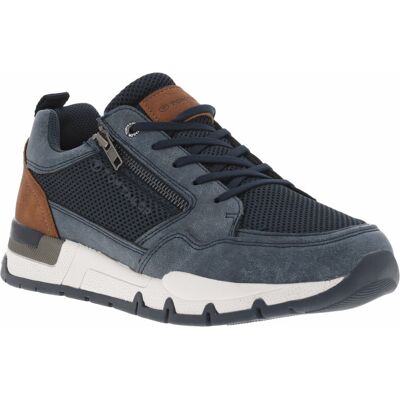 Tom Tailor - Sneakers Tom Tailor Bleues Marine Et à Lacets Plats - Marine 42 - Publicité Tom Tailor - Sneakers Tom Tailor Bleues Marine Et à Lacets Plats - Marine 42 - Publicité