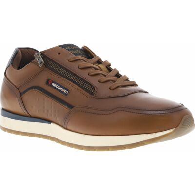 Redskins - Sneakers Redskins En Cuir Marrons Et à Lacets Plats Et Zip - Marron 42 - Publicité Redskins - Sneakers Redskins En Cuir Marrons Et à Lacets Plats Et Zip - Marron 42 - Publicité