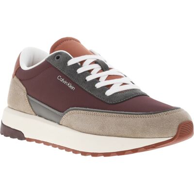 Klein - Baskets Calvin Klein City Runner En Cuir Multicolores Et à Lacets - Multicolores 44 - Publicité Klein - Baskets Calvin Klein City Runner En Cuir Multicolores Et à Lacets - Multicolores 44 - Publicité