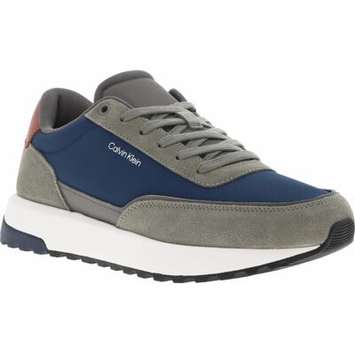 Klein - Baskets Calvin Klein City Runner En Cuir Multicolores Et à Lacets - Multicolores 41 - Publicité Klein - Baskets Calvin Klein City Runner En Cuir Multicolores Et à Lacets - Multicolores 41 - Publicité