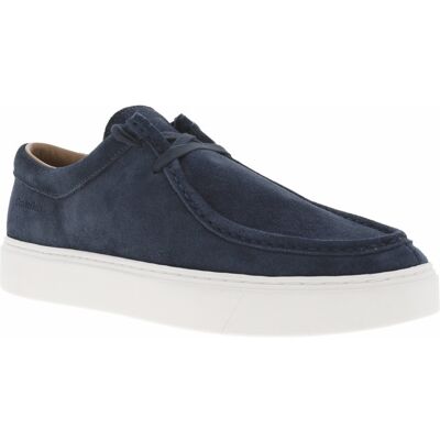 Klein - Mocassins Calvin Klein Casual Hybride En Cuir Bleu Marine Et à Lacets - Bleu Marine 42 - Publicité Klein - Mocassins Calvin Klein Casual Hybride En Cuir Bleu Marine Et à Lacets - Bleu Marine 42 - Publicité