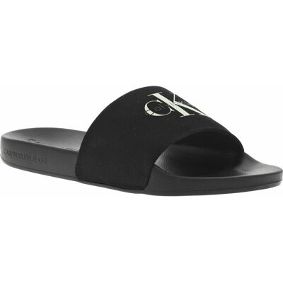 Klein - Claquettes Calvin Klein Slide Noires - Noires 42 - Publicité Klein - Claquettes Calvin Klein Slide Noires - Noires 42 - Publicité