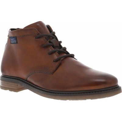 Bugatti - Bottines Bugatti En Cuir Cognac Et à Lacets - Cognac 41 - Publicité Bugatti - Bottines Bugatti En Cuir Cognac Et à Lacets - Cognac 41 - Publicité