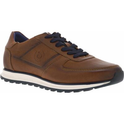 Bugatti - Sneakers Bugatti En Cuir Marron Et à Lacets - Marron 40 - Publicité Bugatti - Sneakers Bugatti En Cuir Marron Et à Lacets - Marron 40 - Publicité
