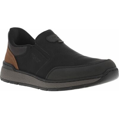 Rieker® - Mocassins Rieker® Noires Et à Slip-on - Noires 44 - Publicité Rieker® - Mocassins Rieker® Noires Et à Slip-on - Noires 44 - Publicité