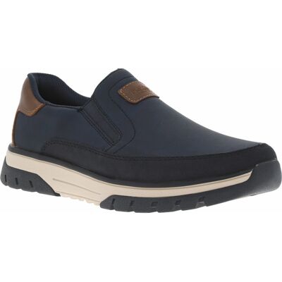 Rieker® - Mocassins Rieker® Bleu Marine Et à Slip-on - Bleu Marine 44 - Publicité Rieker® - Mocassins Rieker® Bleu Marine Et à Slip-on - Bleu Marine 44 - Publicité