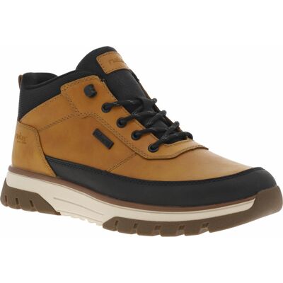 Rieker® - Bottines Rieker® Miel Et à Lacets Et Zip Latéral - Miel 40 - Publicité Rieker® - Bottines Rieker® Miel Et à Lacets Et Zip Latéral - Miel 40 - Publicité