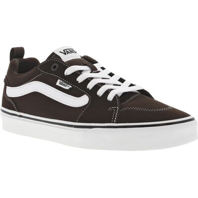 - Baskets Vans En Cuir Brunes Et à Lacets - Brunes 39 - Publicité - Baskets Vans En Cuir Brunes Et à Lacets - Brunes 39 - Publicité