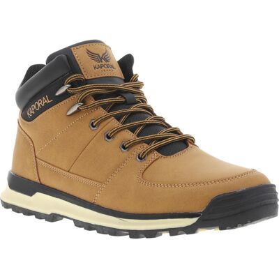 Kaporal - Bottines Kaporal Camel Et à Lacets - Camel 40 - Publicité Kaporal - Bottines Kaporal Camel Et à Lacets - Camel 40 - Publicité