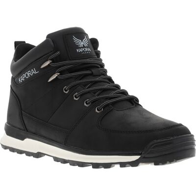 Kaporal - Bottines Kaporal Noires Et à Lacets - Noires 40 - Publicité Kaporal - Bottines Kaporal Noires Et à Lacets - Noires 40 - Publicité