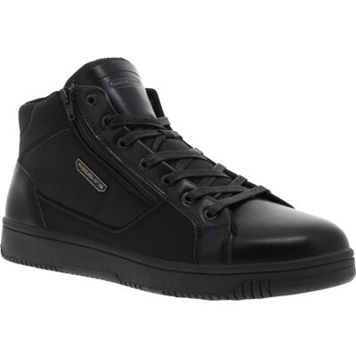 Redskins - Baskets Redskins Noires Et à Lacets Et Zip Latéral - Noires 44 - Publicité Redskins - Baskets Redskins Noires Et à Lacets Et Zip Latéral - Noires 44 - Publicité