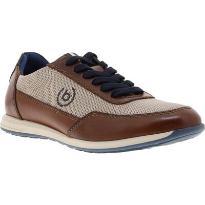 Bugatti - Sneakers Bugatti Cognac Et à Lacets - Marron 46 - Publicité Bugatti - Sneakers Bugatti Cognac Et à Lacets - Marron 46 - Publicité