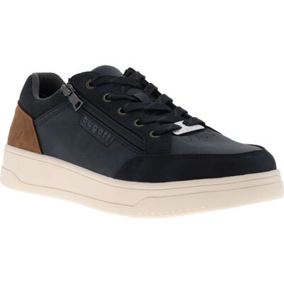 Bugatti - Sneakers Bugatti Bleu Marine Et à Lacets - Bleu Foncé 46 - Publicité Bugatti - Sneakers Bugatti Bleu Marine Et à Lacets - Bleu Foncé 46 - Publicité