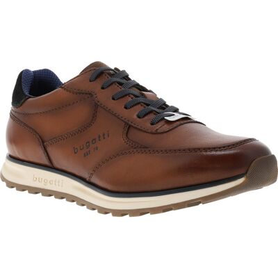 Bugatti - Sneakers Bugatti Cognac Et à Lacets - Marron 44 - Publicité Bugatti - Sneakers Bugatti Cognac Et à Lacets - Marron 44 - Publicité