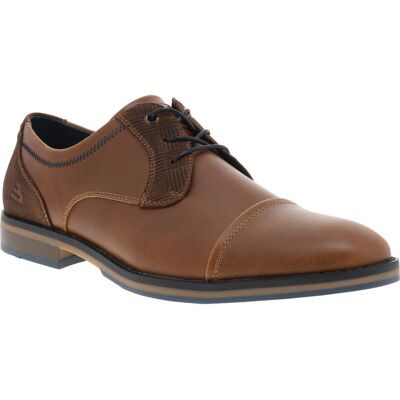 Bullboxer - Derbies Bullboxer(h) Cognac Et à Lacets - Brun 44 - Publicité Bullboxer - Derbies Bullboxer(h) Cognac Et à Lacets - Brun 44 - Publicité