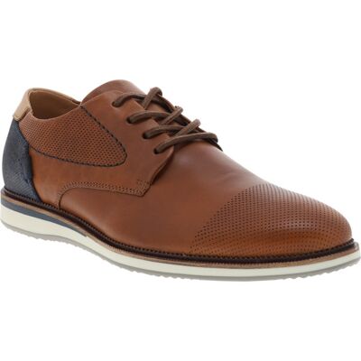 Bullboxer - Sneakers Bullboxer(h) En Cuir Cognac Et à Lacets - Brun 46 - Publicité Bullboxer - Sneakers Bullboxer(h) En Cuir Cognac Et à Lacets - Brun 46 - Publicité