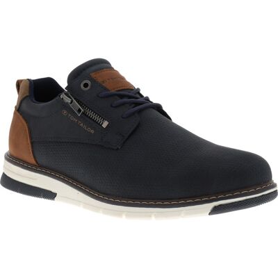 Tom Tailor - Sneakers Tom Tailor Bleu Marine Et à Lacets - Bleu Foncé 41 - Publicité Tom Tailor - Sneakers Tom Tailor Bleu Marine Et à Lacets - Bleu Foncé 41 - Publicité