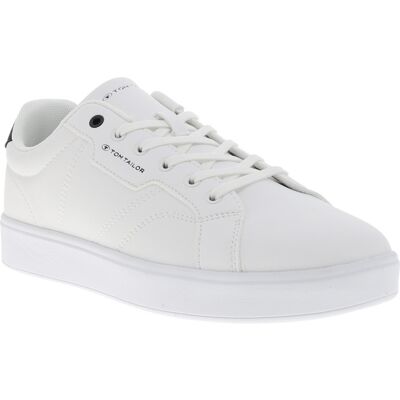 Tom Tailor - Tennis Tom Tailor Blanches Et à Lacets - Blanc 40 - Publicité Tom Tailor - Tennis Tom Tailor Blanches Et à Lacets - Blanc 40 - Publicité