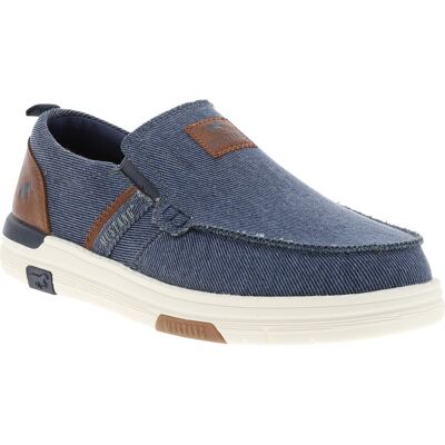 Mustang - Baskets Mustang Bleu Marine Et à Slip-on - Bleu Foncé 44 - Publicité Mustang - Baskets Mustang Bleu Marine Et à Slip-on - Bleu Foncé 44 - Publicité