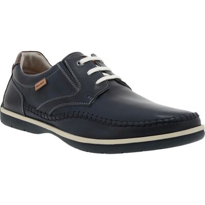 Pikolinos - Derbies Pikolinos Marbella En Cuir Bleu Marine Et à Lacets - Bleu Foncé 43 - Publicité Pikolinos - Derbies Pikolinos Marbella En Cuir Bleu Marine Et à Lacets - Bleu Foncé 43 - Publicité