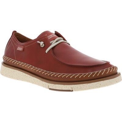 Pikolinos - Mocassins Pikolinos San Juan En Cuir Bordeaux Et à Lacets élastiqués - Rouge Foncé 44 - Publicité Pikolinos - Mocassins Pikolinos San Juan En Cuir Bordeaux Et à Lacets élastiqués - Rouge Foncé 44 - Publicité