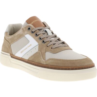 Redskins - Tennis Redskins Lerma En Cuir Beiges Et à Lacets - Beige 40 - Publicité Redskins - Tennis Redskins Lerma En Cuir Beiges Et à Lacets - Beige 40 - Publicité
