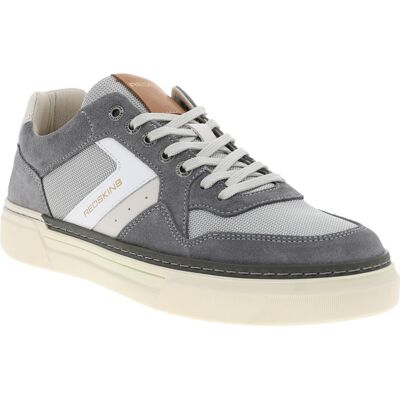 Redskins - Tennis Redskins Lerma En Cuir Grises Et à Lacets - Gris 40 - Publicité Redskins - Tennis Redskins Lerma En Cuir Grises Et à Lacets - Gris 40 - Publicité