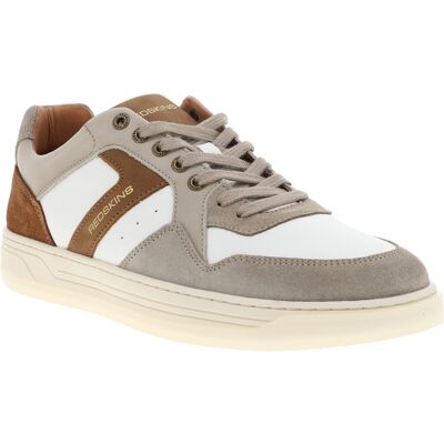 Redskins - Tennis Redskins Zenican En Cuir Blanches Et Beiges Et à Lacets - Beige 42 - Publicité Redskins - Tennis Redskins Zenican En Cuir Blanches Et Beiges Et à Lacets - Beige 42 - Publicité