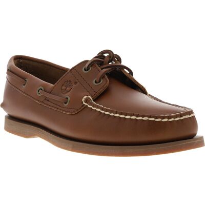 Timberland - Mocassins Timberland Classic Boat En Cuir Camel Et à Lacets - Jaune 44,5 - Publicité Timberland - Mocassins Timberland Classic Boat En Cuir Camel Et à Lacets - Jaune 44,5 - Publicité