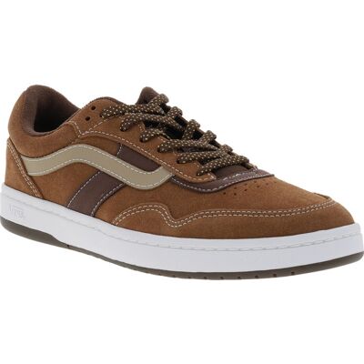 - Baskets Vans Cruze 3.0 En Cuir Marron Et à Lacets - Marron 46 - Publicité - Baskets Vans Cruze 3.0 En Cuir Marron Et à Lacets - Marron 46 - Publicité