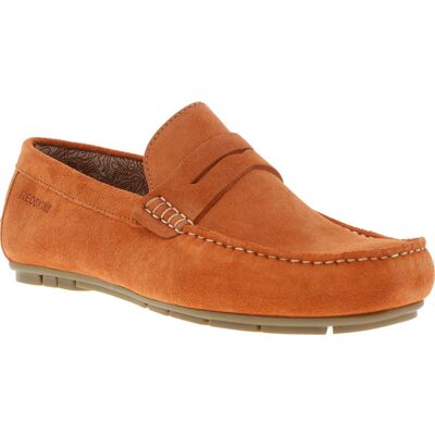 Redskins - Mocassins Redskins Bicari En Cuir Brique - Rouge Foncé 41 - Publicité Redskins - Mocassins Redskins Bicari En Cuir Brique - Rouge Foncé 41 - Publicité