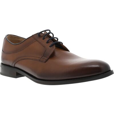 Redskins - Richelieu Redskins Pacheco En Cuir Cognac Et à Lacets - Brun 44 - Publicité Redskins - Richelieu Redskins Pacheco En Cuir Cognac Et à Lacets - Brun 44 - Publicité
