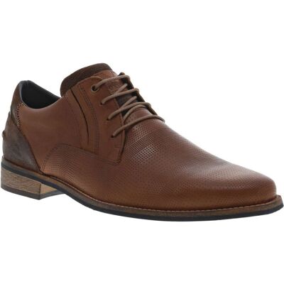 Bullboxer - Derbies Bullboxer En Cuir Cognac Et à Lacets - Cognac 41 - Publicité Bullboxer - Derbies Bullboxer En Cuir Cognac Et à Lacets - Cognac 41 - Publicité