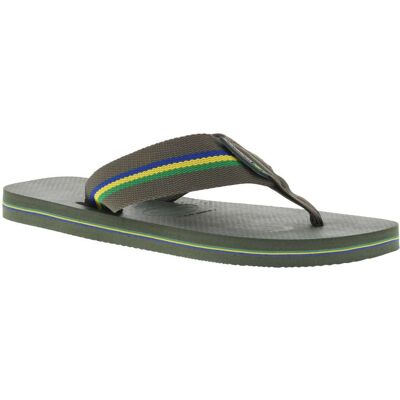 Havaianas - Tongs Havaianas Urban Brasil Olive - Olive 42 - Publicité Havaianas - Tongs Havaianas Urban Brasil Olive - Olive 42 - Publicité