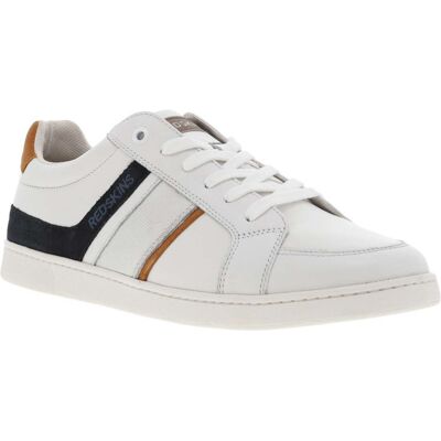 Redskins - Baskets Basses Redskins En Cuir Blanches Et à Lacets - Blanches 40 - Publicité Redskins - Baskets Basses Redskins En Cuir Blanches Et à Lacets - Blanches 40 - Publicité